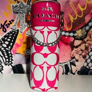 Handmade Boujee Pink and White Tumbler